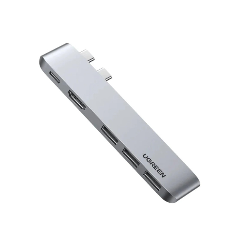Ugreen 5-in-2 USB C Hub for MacBook Pro/Air - محول